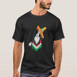 Cute Dog met Mexicaanse Poncho Cinco de Mayo Party T-shirt