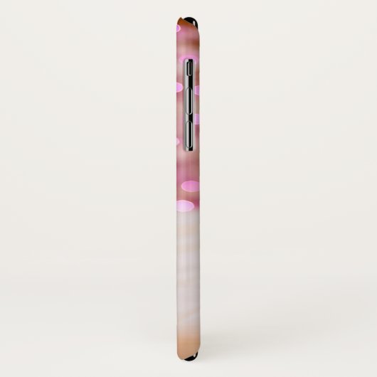 Cute Dog met roze kerstfoto's Case-Mate iPhone Case (Achterkant/links)