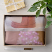 Cute Dog met roze kerstfoto's Tissuepapier (Geschenk)