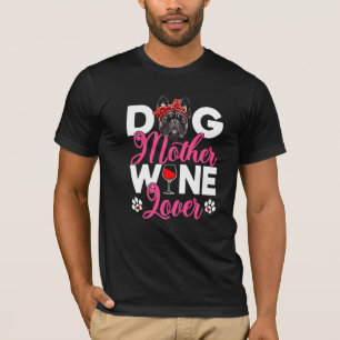 Cute Dog Moeder French Bulldog Dog Moederdag T-shirt