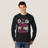 Cute Dog Moeder Schnauzer Dog Moederdag T-shirt (Voorkant volledig)
