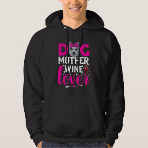 Cute Dog Moeder Siberian Husky Dog Moederdag Hoodie
