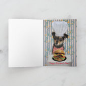 Cute Dog  Moederdag geen koken Kaart (Binnen)