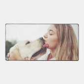Cute Dog Mom Photo Bureaumat (Voorkant)