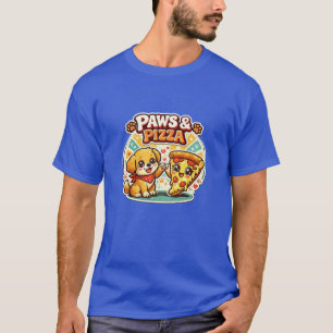 Cute Dog Mom Pizza Shirt – Paws & Pizza T-shirt – 
