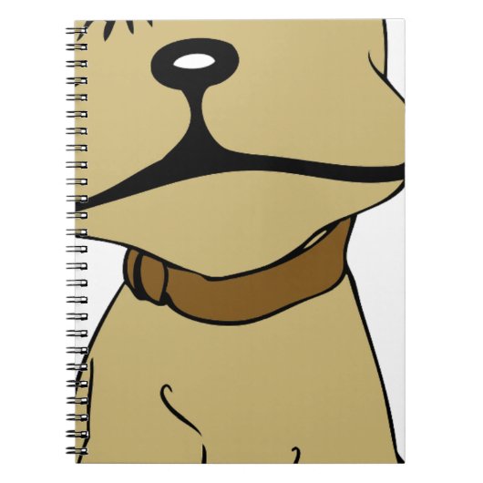 Cute Dog Notitieboek (Voorkant)