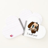 Cute Dog Notitieboek (Binnen)