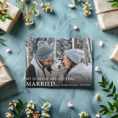 Cute 'Dog Oowner' Foto Verloving Wedding Save The Date