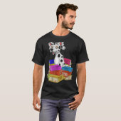 Cute Dog Owner Pet Animal Dog School Student Dalm T-shirt (Voorkant volledig)