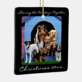 Cute Dog Pack Family Pet - Aangepaste Ornamenten (Rechts)