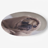 Cute Dog paper borden 8 Papieren Bordje (Gekanteld)