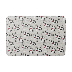Cute Dog Pattern badmatten