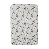 Cute Dog Pattern badmatten (Voorkant Verticaal)