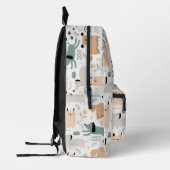 Cute Dog Pattern Bedrukte Rugzak (Links)