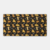 Cute Dog Pattern Bureaumat (Voorkant)