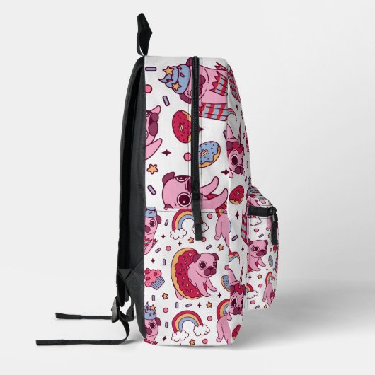 Cute dog pattern for dog lovers bedrukte rugzak (Links)