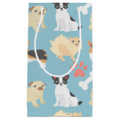Cute Dog Pattern Klein Cadeauzakje (Voorkant)