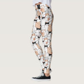 Cute Dog Pattern Leggings (Links)