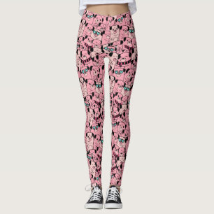 Cute Dog Pattern-Leggings Leggings