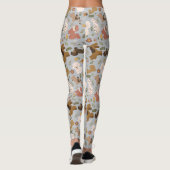 Cute Dog Pattern-Leggings Leggings (Achterkant)