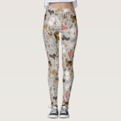 Cute Dog Pattern-Leggings Leggings (Voorkant)