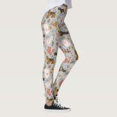 Cute Dog Pattern-Leggings Leggings (Rechts)