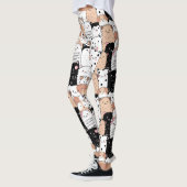 Cute Dog Pattern-Leggings Leggings (Links)