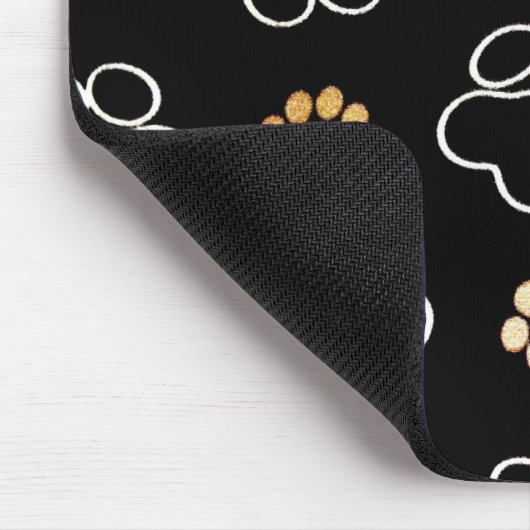 Cute Dog Paws Muismat (Hoek)