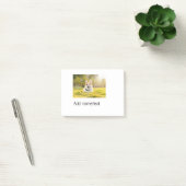Cute dog pet add name text editable dog dad gi post-it® notes (Kantoor)