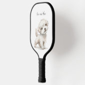 Cute Dog Pickleball Paddle (Links)