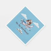 Cute Dog Pilot &Cessna Plane,Travel,First Birthday Servet (Hoek)