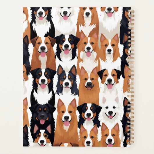 Cute Dog Planner (Achterkant)