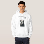 Cute Dog Portrait Hoodie (Voorkant volledig)
