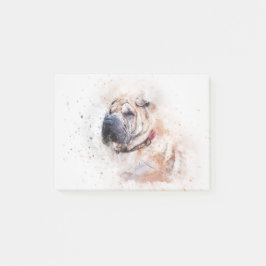 Cute Dog Portrait Post-it® Notes