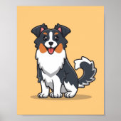 Cute Dog Poster (Voorkant)