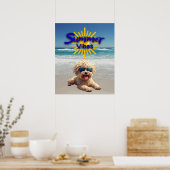 Cute Dog Print, Value Poster Paper (Semi-Gloss) (Keuken)