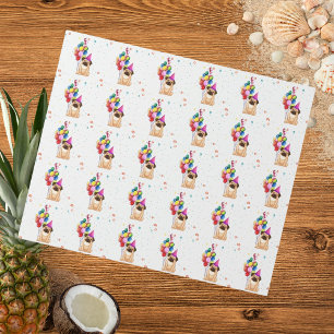 Cute Dog Puppy Thmed Kind Birthday Party Cadeaupapier