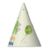 Cute Dog Puppy Thmed Kind Birthday Party Feesthoedjes (Rechts)