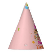 Cute Dog Puppy Thmed Kind Birthday Party Feesthoedjes (Links)