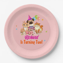 Cute Dog Puppy Thmed Kind Birthday Party