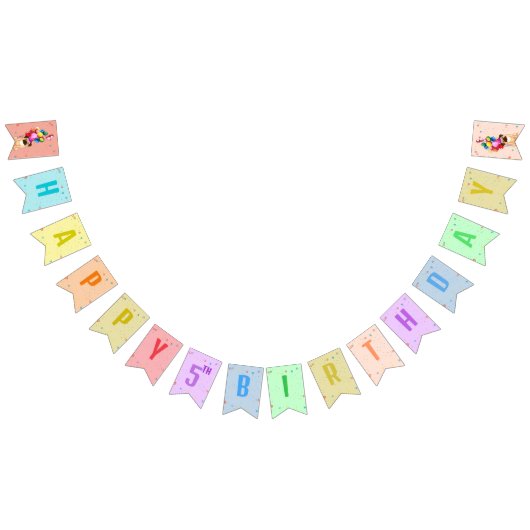 Cute Dog Puppy Thmed Kind Birthday Party Vlaggetjes (Alle)