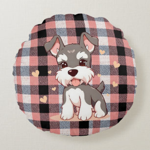 Cute Dog Rond Kussen