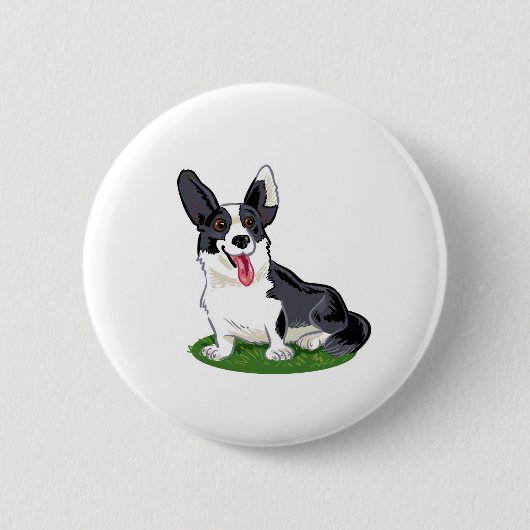 Cute dog ronde button 5,7 cm (Voorkant)