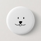 Cute dog ronde button 5,7 cm (Voorkant)