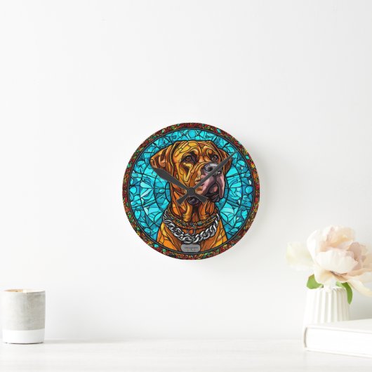 Cute Dog Ronde Klok (Huis)