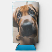 Cute Dog Seltzer Blikjeskoeler (Voorkant)