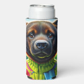 Cute dog seltzer blikjeskoeler (Seltzer Achterkant)