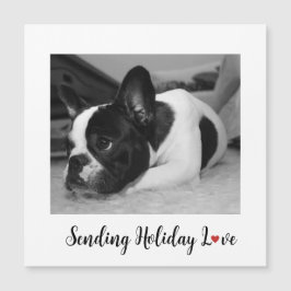 Cute Dog Sending Holiday Love