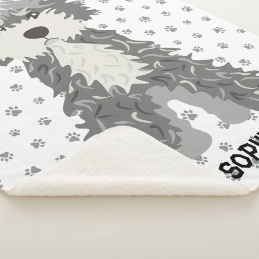 Cute Dog Sherpa Deken (3/4)