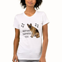 Cute Dog Shirt! De Duitse herds Rock!